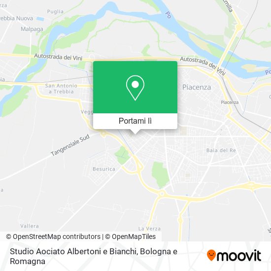 Mappa Studio Aociato Albertoni e Bianchi