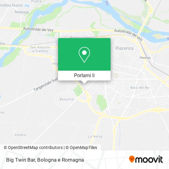 Mappa Big Twin Bar