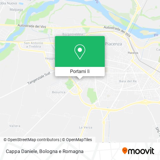 Mappa Cappa Daniele