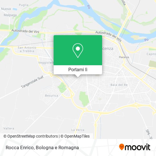 Mappa Rocca Enrico