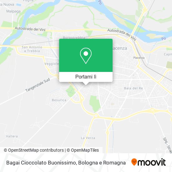 Mappa Bagai Cioccolato Buonissimo