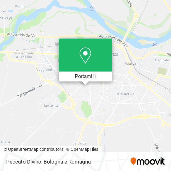 Mappa Peccato Divino