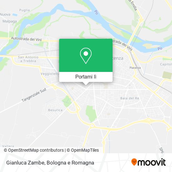 Mappa Gianluca Zambe