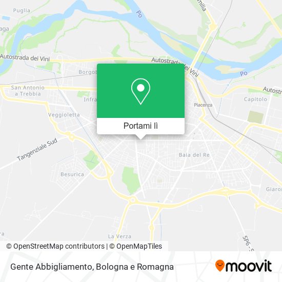 Mappa Gente Abbigliamento
