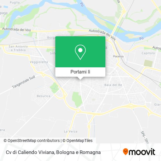 Mappa Cv di Caliendo Viviana