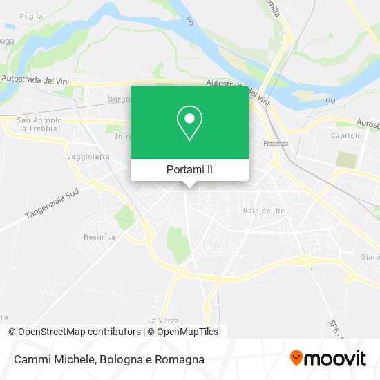 Mappa Cammi Michele