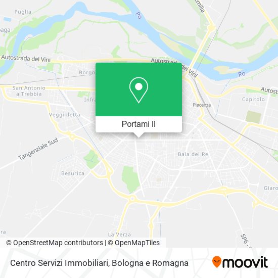 Mappa Centro Servizi Immobiliari