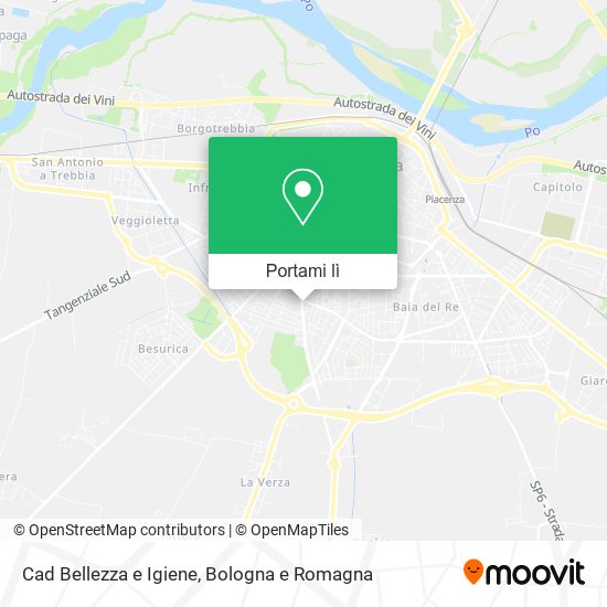 Mappa Cad Bellezza e Igiene