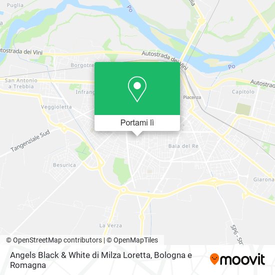 Mappa Angels Black & White di Milza Loretta