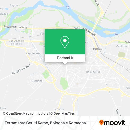 Mappa Ferramenta Ceruti Remo