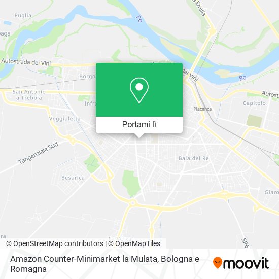 Mappa Amazon Counter-Minimarket la Mulata