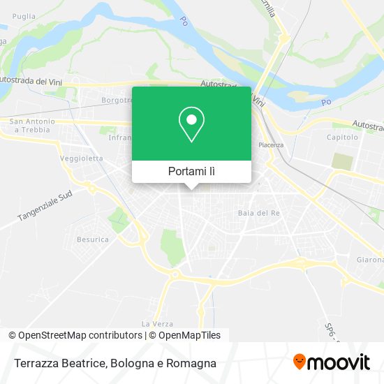 Mappa Terrazza Beatrice
