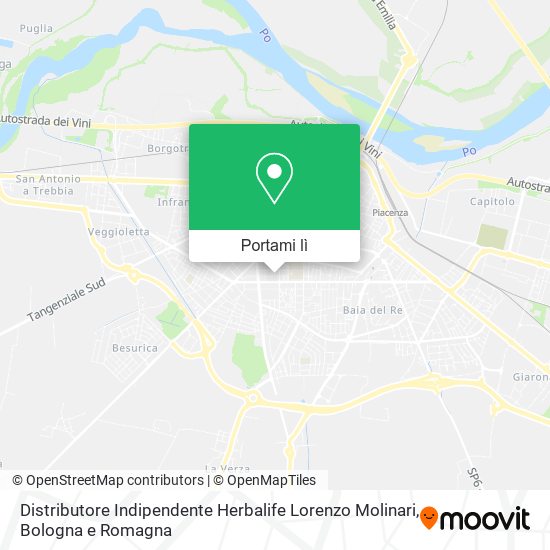 Mappa Distributore Indipendente Herbalife Lorenzo Molinari
