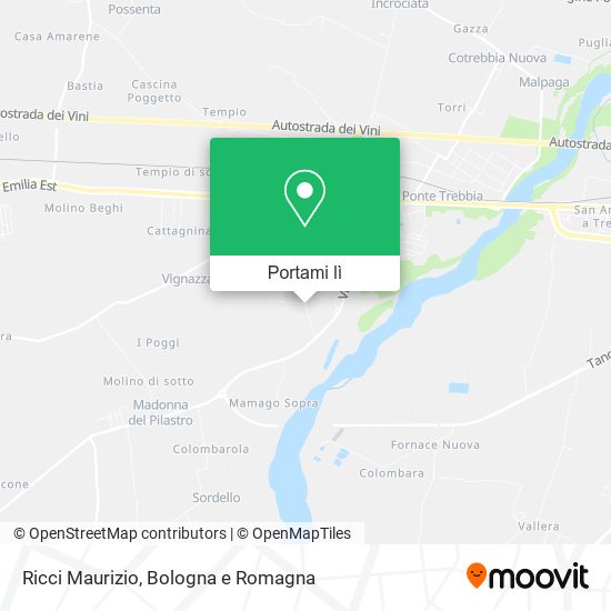 Mappa Ricci Maurizio