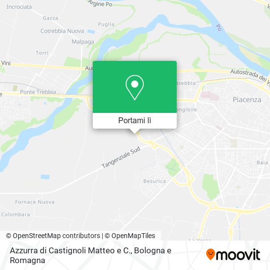 Mappa Azzurra di Castignoli Matteo e C.