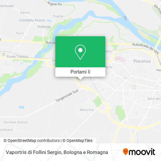 Mappa Vaportris di Follini Sergio