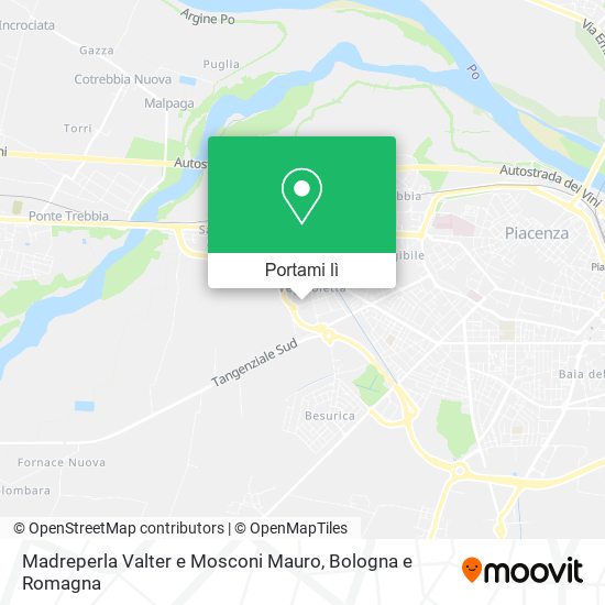 Mappa Madreperla Valter e Mosconi Mauro