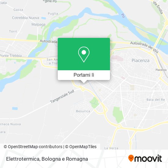Mappa Elettrotermica