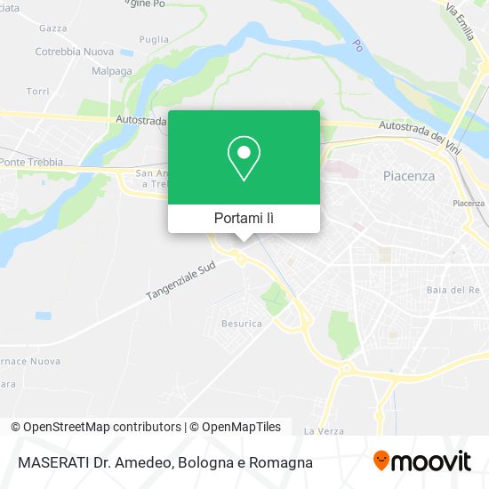 Mappa MASERATI Dr. Amedeo