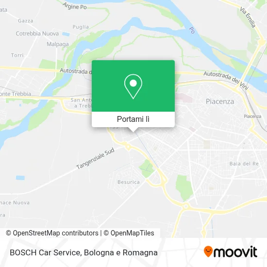 Mappa BOSCH Car Service