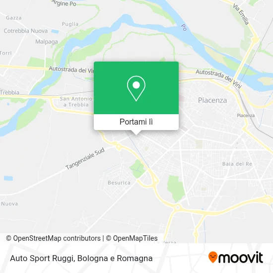 Mappa Auto Sport Ruggi