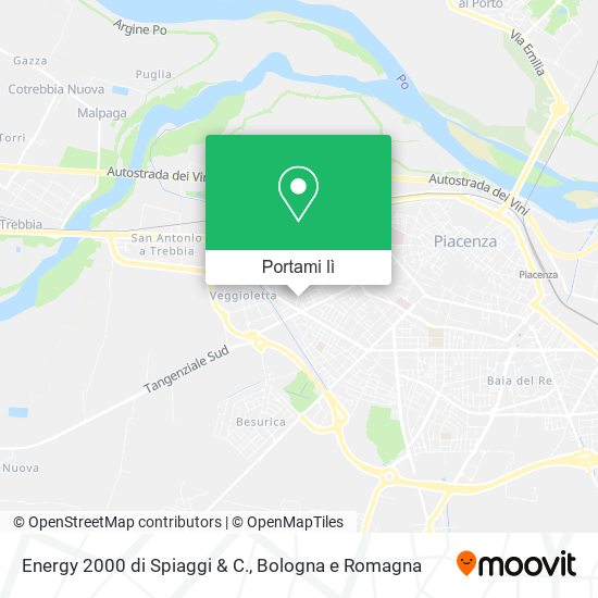 Mappa Energy 2000 di Spiaggi & C.
