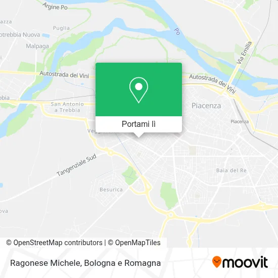 Mappa Ragonese Michele