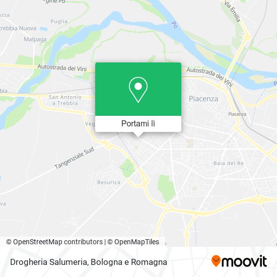 Mappa Drogheria Salumeria