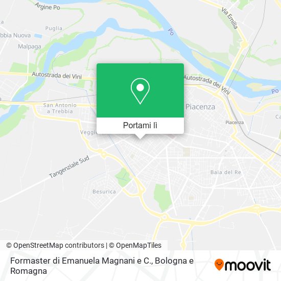Mappa Formaster di Emanuela Magnani e C.