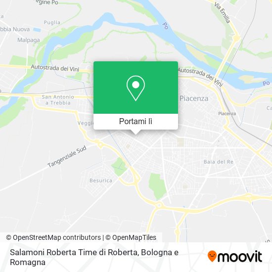 Mappa Salamoni Roberta Time di Roberta