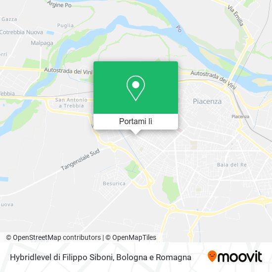 Mappa Hybridlevel di Filippo Siboni