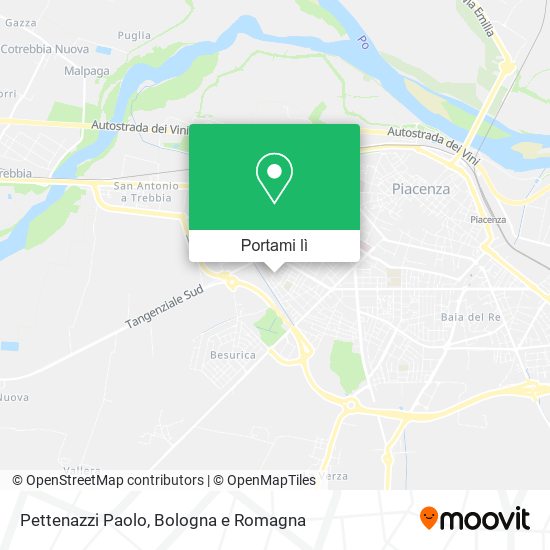 Mappa Pettenazzi Paolo