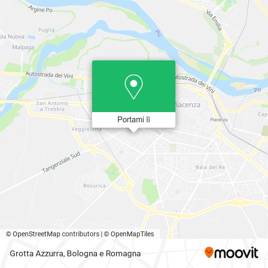 Mappa Grotta Azzurra