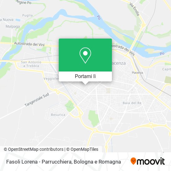 Mappa Fasoli Lorena - Parrucchiera