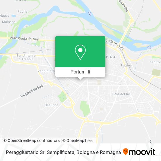 Mappa Peraggiustarlo Srl Semplificata