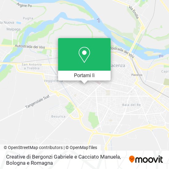 Mappa Creative di Bergonzi Gabriele e Cacciato Manuela