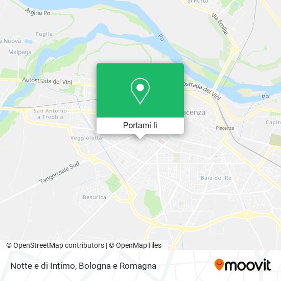 Mappa Notte e di Intimo