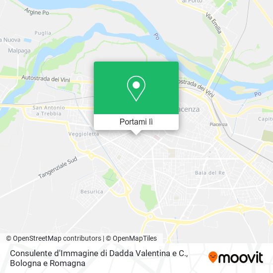 Mappa Consulente d'Immagine di Dadda Valentina e C.