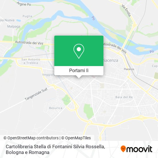 Mappa Cartolibreria Stella di Fontanini Silvia Rossella