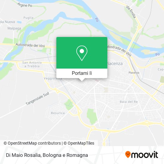 Mappa Di Maio Rosalia