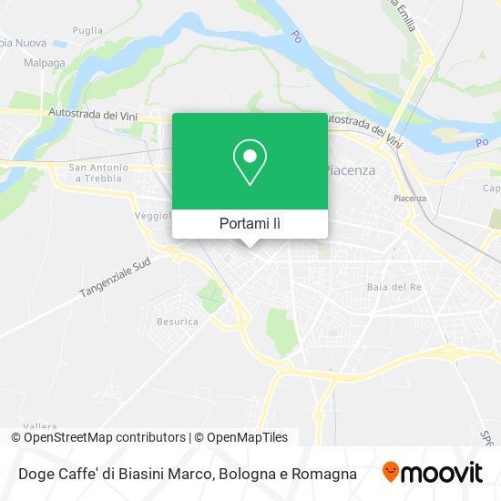 Mappa Doge Caffe' di Biasini Marco