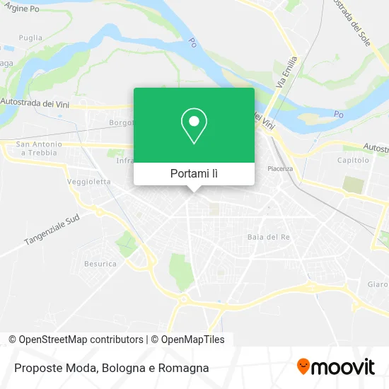 Mappa Proposte Moda
