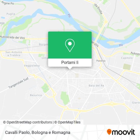 Mappa Cavalli Paolo