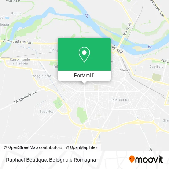 Mappa Raphael Boutique