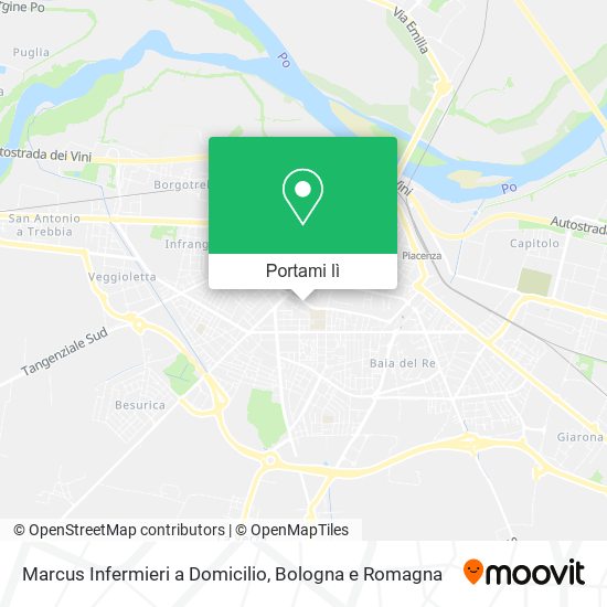 Mappa Marcus Infermieri a Domicilio