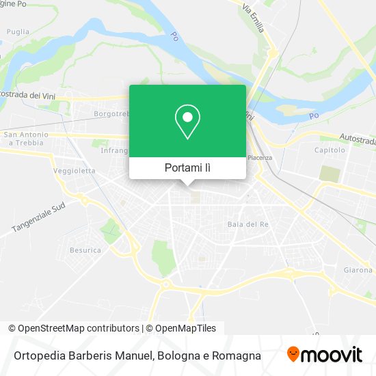 Mappa Ortopedia Barberis Manuel