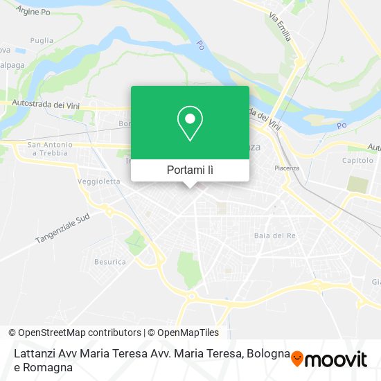 Mappa Lattanzi Avv Maria Teresa Avv. Maria Teresa