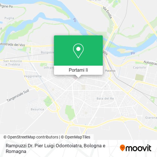 Mappa Rampuzzi Dr. Pier Luigi Odontoiatra