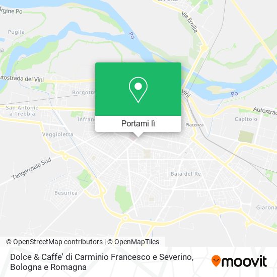 Mappa Dolce & Caffe' di Carminio Francesco e Severino