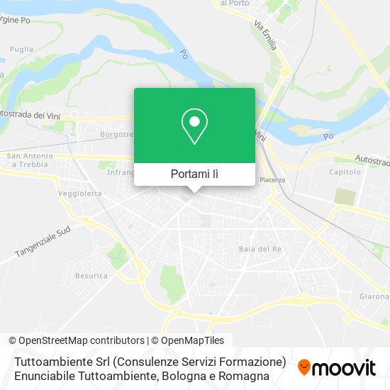 Mappa Tuttoambiente Srl (Consulenze Servizi Formazione) Enunciabile Tuttoambiente